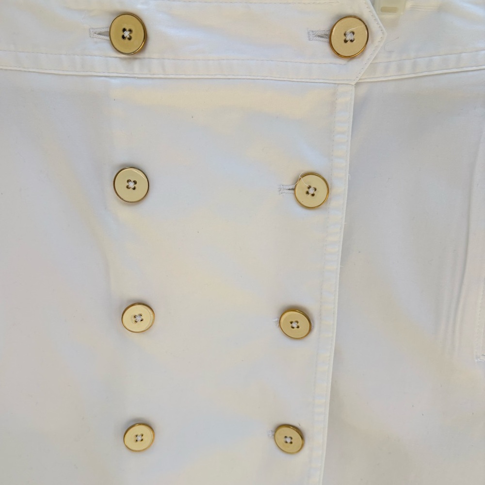 Sharagano Women’s White Pencil Skirt Resort Wear Size 16W - Picture 3 of 8
